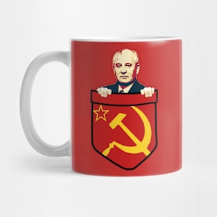 Michail Gorbatjov, Commumism Chest Pocket Mug